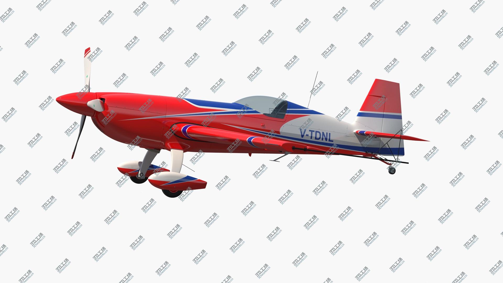 images/goods_img/202104094/3D Aerobatic Monoplane Extra EA-300 Aircraft model/3.jpg